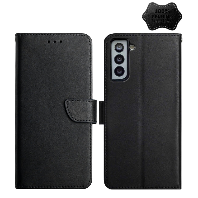 Genuine Leather Fingerprint-proof Horizontal Flip Phone Case, For Samsung Galaxy Note20 Ultra, For Samsung Galaxy S10, For Samsung Galaxy S10e, For Samsung Galaxy S10+, For Samsung Galaxy S20, For Samsung Galaxy S20 FE, For Samsung Galaxy S20+         ...