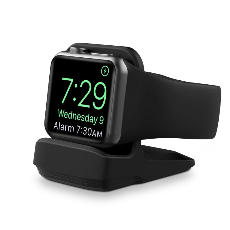 Silikon-Ladestation für Apple Watch (Schwarz)