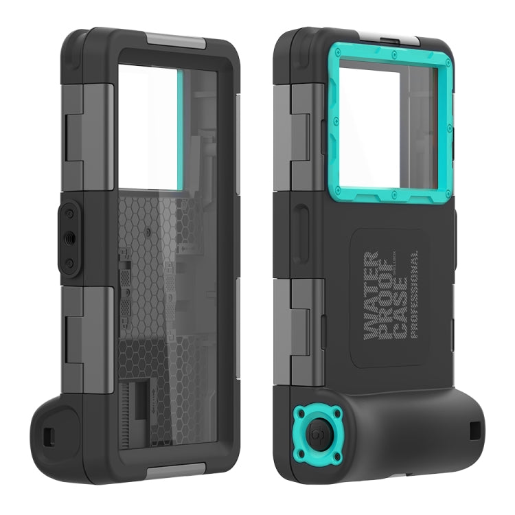 RedPepper 2nd Generation Diving Waterproof Protective Case, Black + Blue, Black + Orange, Black + Green, Black