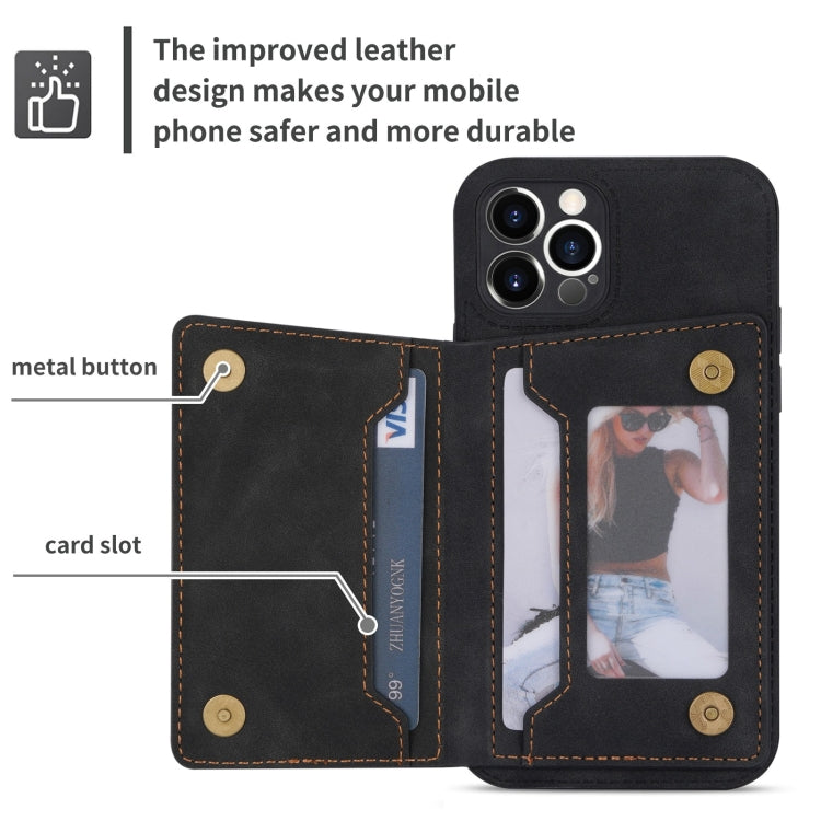 Zipper Card Holder Phone Case, For iPhone 11 Pro Max, For iPhone X / XS, For iPhone XR, For iPhone XS Max