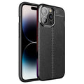 Litchi Texture TPU Phone Case, For iPhone 14 Pro, For iPhone 14 Pro Max, For iPhone 14 Plus