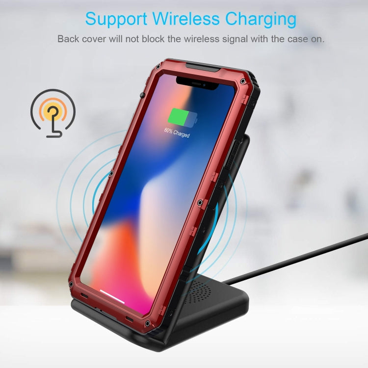 Dustproof Shockproof Waterproof Silicone + Metal Protective Case, For iPhone 11, For iPhone 11 Pro Max, For iPhone 11 Pro