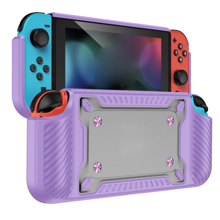 Spielgriff Gamepad TPU+PC-Schutzhülle für Switch OLED