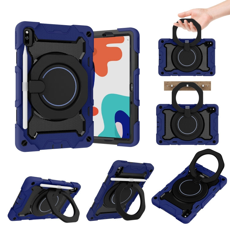 Armor Contrast Color Silicone + PC Tablet Case, For OPPO Pad, For Huawei MatePad 10.4, For Huawei Matepad Pro 10.8, For Honor Tablet V7 Pro