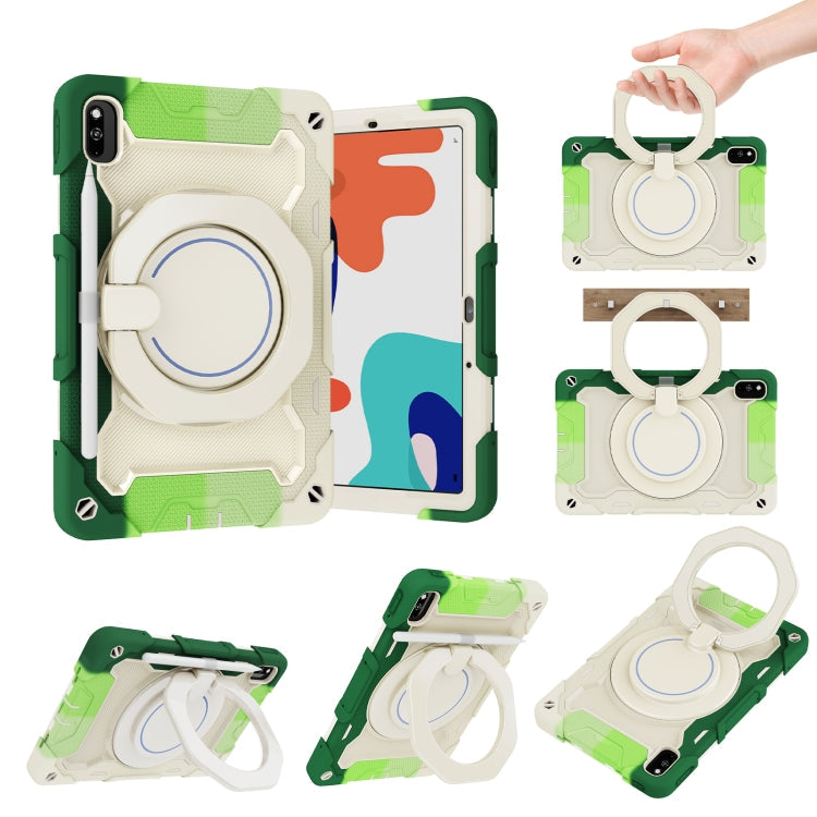 Armor Contrast Color Silicone + PC Tablet Case, For Samsung Galaxy Tab S8 Ultra, For Honor V6/Tablet V7