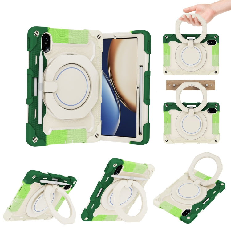 Armor Contrast Color Silicone + PC Tablet Case, For OPPO Pad, For Huawei MatePad 10.4, For Huawei Matepad Pro 10.8, For Honor Tablet V7 Pro