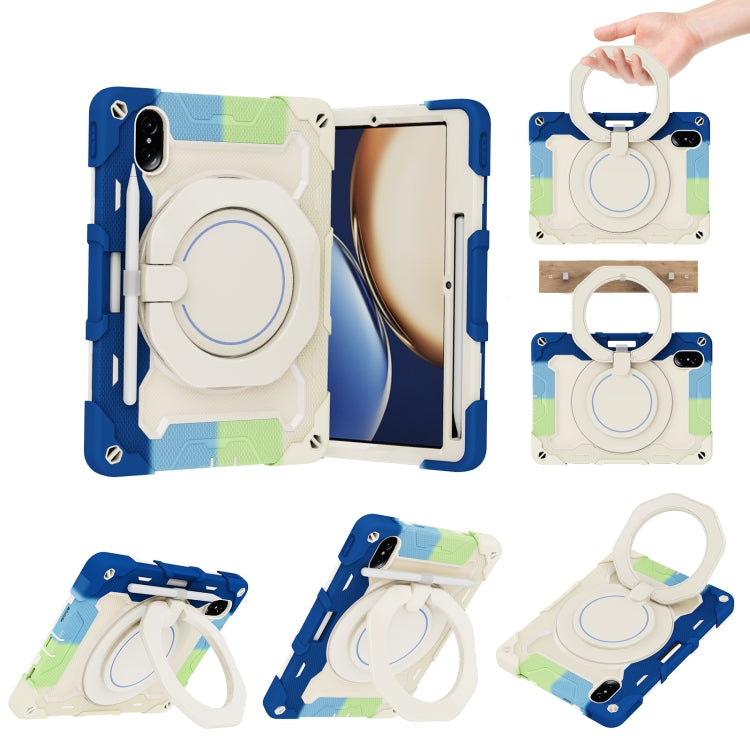 Armor Contrast Color Silicone + PC Tablet Case, For OPPO Pad, For Huawei MatePad 10.4, For Huawei Matepad Pro 10.8, For Honor Tablet V7 Pro