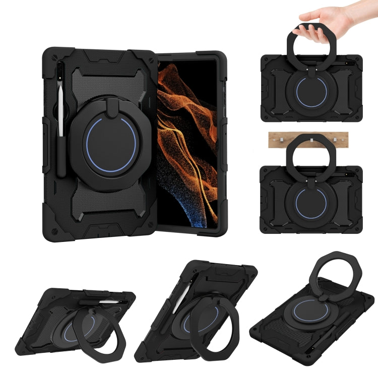 Armor Contrast Color Silicone + PC Tablet Case, For Samsung Galaxy Tab S8 Ultra, For Honor V6/Tablet V7