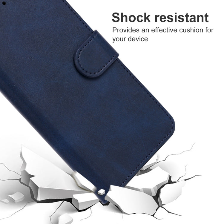 For ZTE Blade A72 5G 2022 Leather Phone Case(Blue)