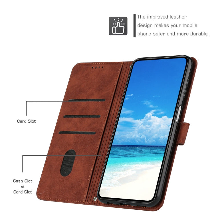 Skin Feel Heart Pattern Leather Phone Case, For iPhone 13, For iPhone 13 Pro, For iPhone 13 Pro Max, For iPhone 12 / 12 Pro