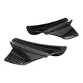 Motorcycle Winglet Aerodynamic Wing Kit Spoiler, Glossy Carbon, Matte Carbon, Forged Texture