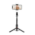 L12D Bluetooth-Fernbedienung abnehmbares Stativ mit Aufhelllicht Selfie-Stick Handyhalterung, L12D