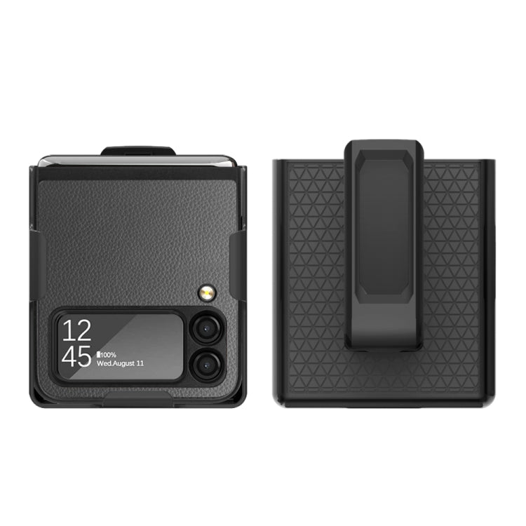Litchi Texture Shockproof Phone Case, For Samsung Galaxy Z Flip3 5G