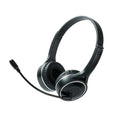 SOYTO SY-T30C kabelloses Bluetooth-Gaming-Headset mit langem Mikrofon, Geräuschunterdrückung und ergonomischem Design (Schwarz)