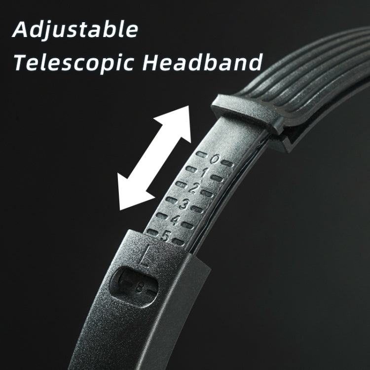 SOYTO SY-T30C kabelloses Bluetooth-Gaming-Headset mit langem Mikrofon, Geräuschunterdrückung und ergonomischem Design (Schwarz)