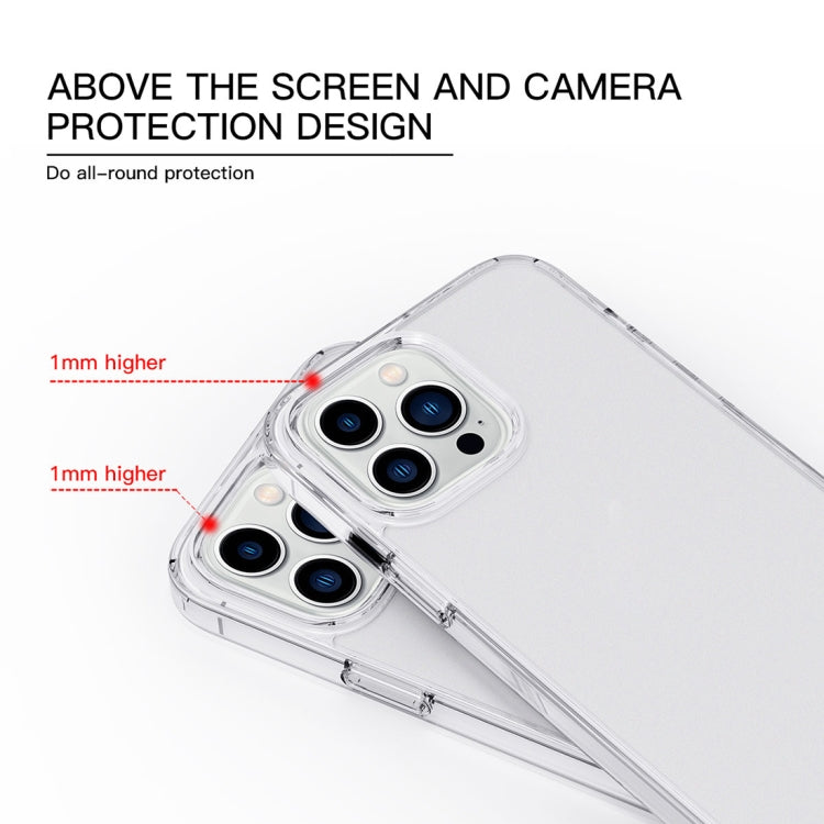 Crystal Clear Frosted Phone Case, For iPhone 14, For iPhone 14 Plus, For iPhone 14 Pro, For iPhone 14 Pro Max