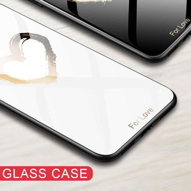 Colorful Painted Glass Phone Case, For iPhone 14 Plus