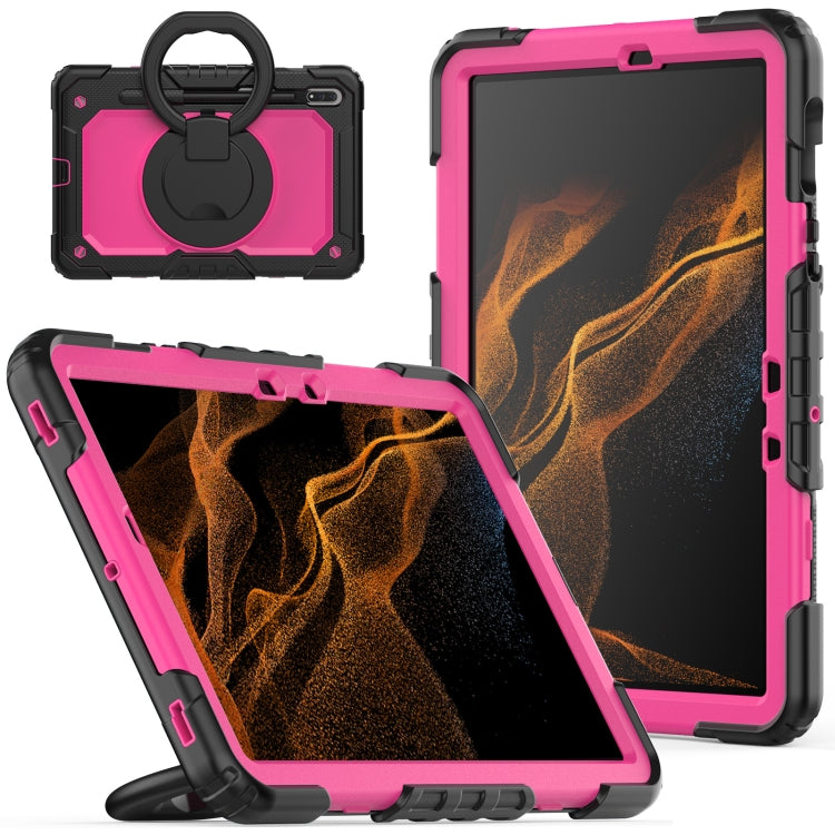Bracelet Holder Silicone + PC Tablet Case, For Samsung Galaxy Tab S8 Ultra, For Samsung Galaxy Tab S8 / S7, For Samsung Galaxy Tab S8+ / S7+