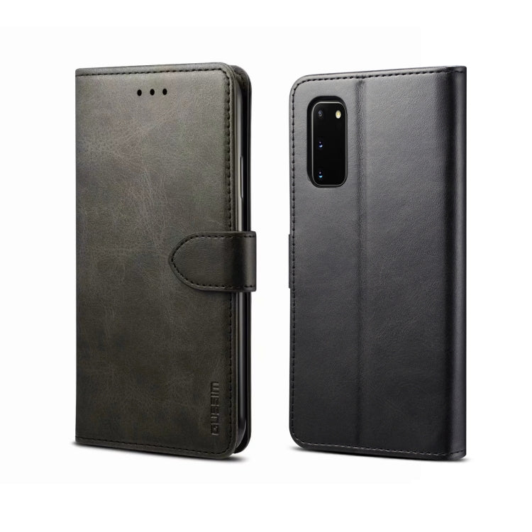 GUSSIM Business Style Horizontal Flip Leather Case with Holder & Card Slots & Wallet, For Galaxy A51