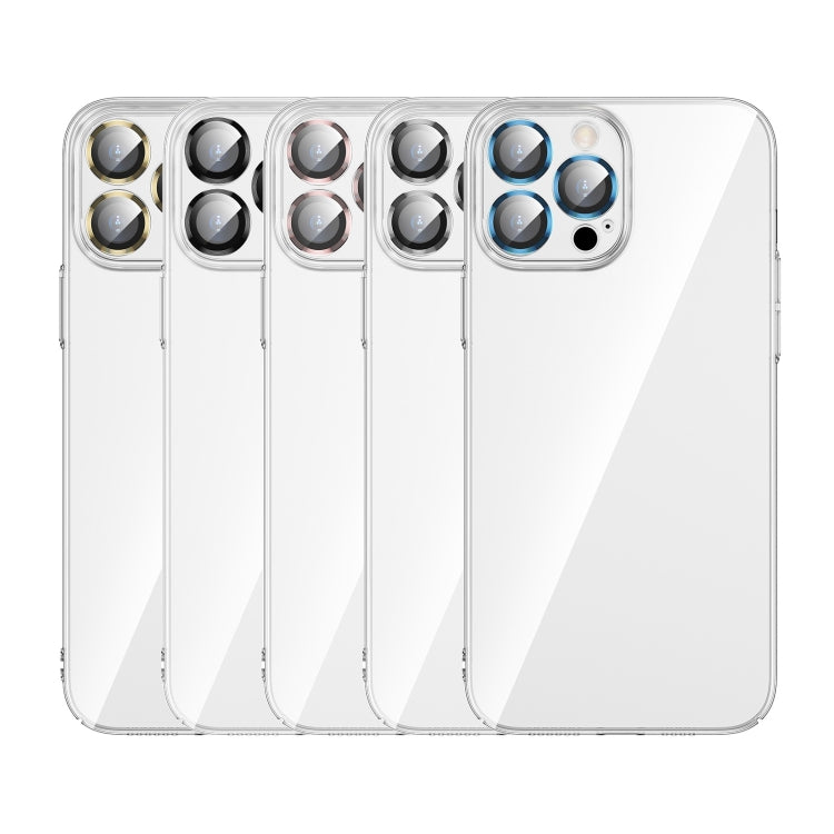 Glass Lens Film Clear PC Phone Case, For iPhone 14, For iPhone 14 Plus, For iPhone 14 Pro, For iPhone 14 Pro Max