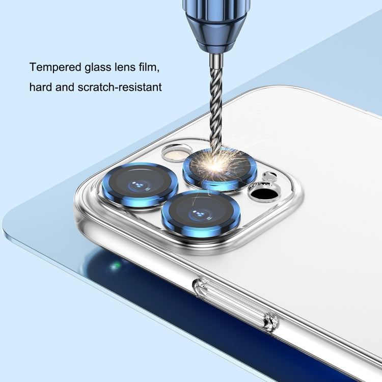 Glass Lens Film Clear PC Phone Case, For iPhone 14, For iPhone 14 Plus, For iPhone 14 Pro, For iPhone 14 Pro Max
