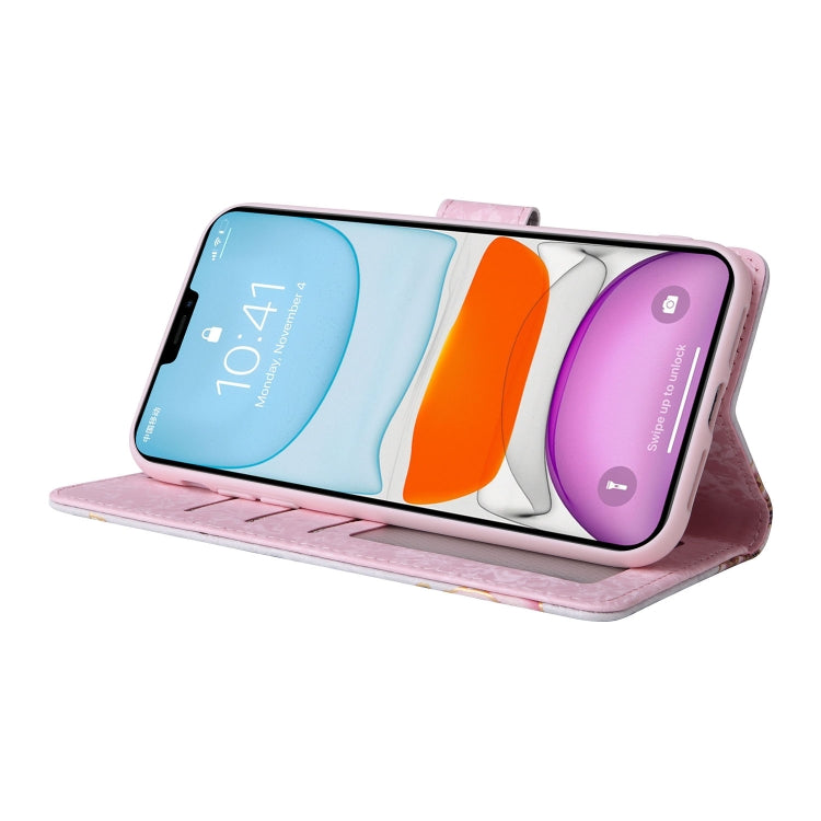 Bronzing Painting RFID Leather Case, For iPhone 11 Pro, For iPhone 11 Pro Max, For iPhone XS Max, For iPhone XR