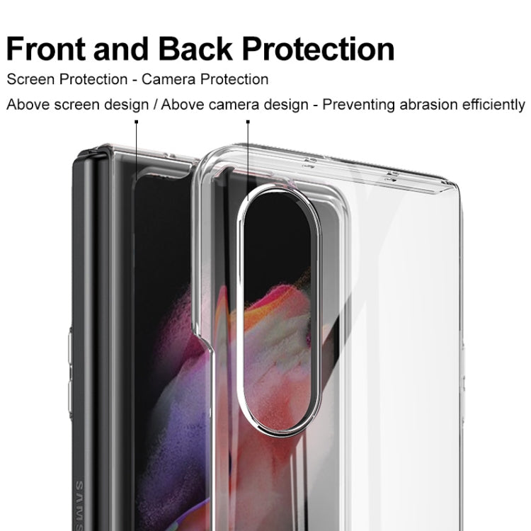 IMAK Wing II Wear-resisting Crystal Pro PC Protective Case, For Samsung Galaxy Z Fold4 5G