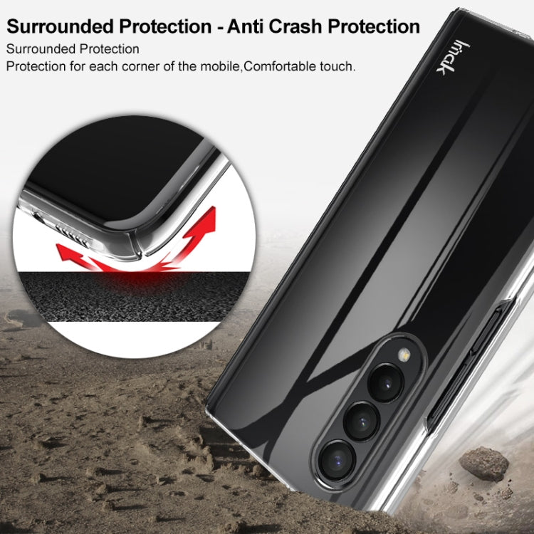 IMAK Wing II Wear-resisting Crystal Pro PC Protective Case, For Samsung Galaxy Z Fold4 5G