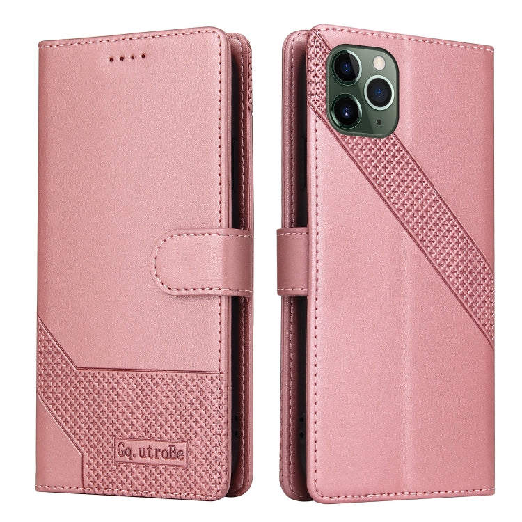 GQUTROBE Skin Feel Magnetic Leather Phone Case, For iPhone 11 Pro, For iPhone 11, For iPhone XR, For iPhone XS Max