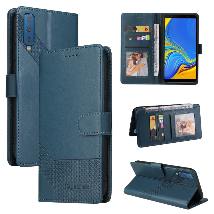 GQUTROBE Skin Feel Magnetic Leather Phone Case, For Samsung Galaxy A7 2018, For Samsung Galaxy A10, For Samsung Galaxy A12, For Samsung Galaxy A13