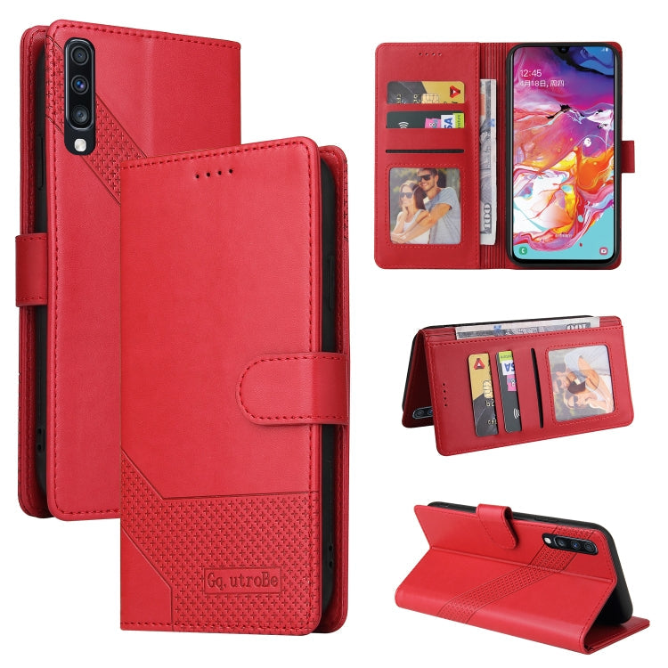 GQUTROBE Skin Feel Magnetic Leather Phone Case, For Samsung Galaxy A53 5G, For Samsung Galaxy A70, For Samsung Galaxy A71 4G, For Samsung Galaxy A71 5G