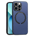 Carbon Fiber Texture MagSafe Magnetic Phone Case, For iPhone 11 Pro, For iPhone 11 Pro Max, For iPhone 11