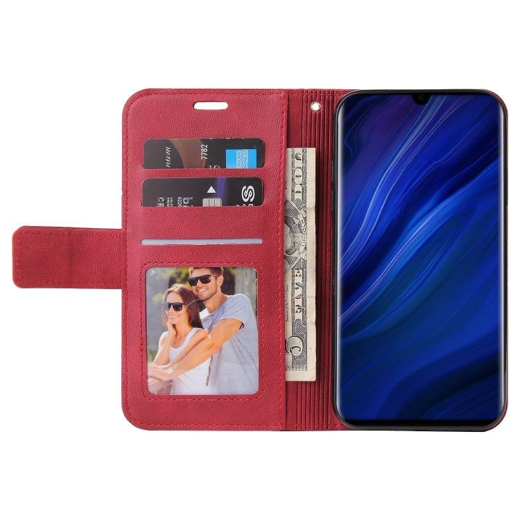 GQUTROBE Right Angle Leather Phone Case, For Huawei P30 Pro, For Huawei P20 Lite, For Huawei P20 Pro, For Huawei Y7p