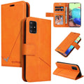 GQUTROBE Right Angle Leather Phone Case, For Samsung Galaxy A21s, For Samsung Galaxy Note10 Lite / A81, For Samsung Galaxy A71, For Samsung Galaxy A51