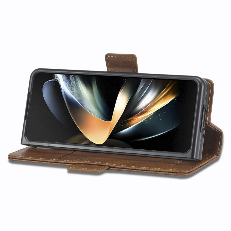 LC.IMEEKE RFID Anti-theft Leather Phone Case, For Samsung Galaxy Z Fold4 5G, For Samsung Galaxy Z Flip4 5G, For Samsung Galaxy Z Flip3 5G