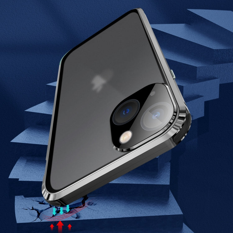 Magnetische Anti-Spionage-Schutzhülle aus gehärtetem Glas für iPhone 14, iPhone 14 Plus, iPhone 14 Pro