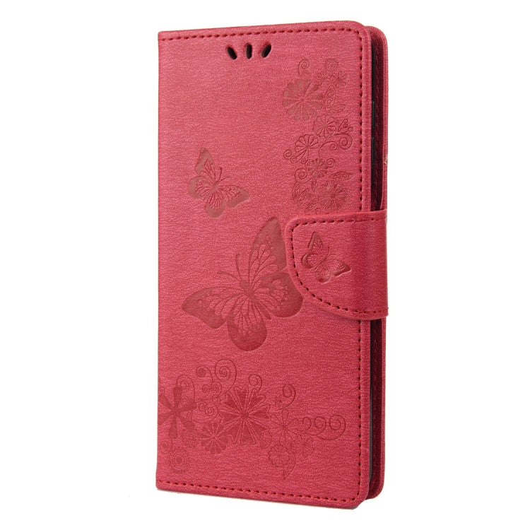 Butterfly Embossed Horizontal Flip Leather Phone Case, For iPhone 14 Pro Max
