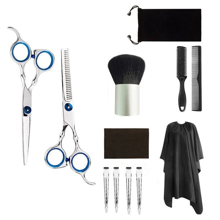 Professional Hair Cutting Thinning Scissor Hairdressing Flat Shear Scissors Kit, 2 PCS, 7 PCS, 12 PCS
