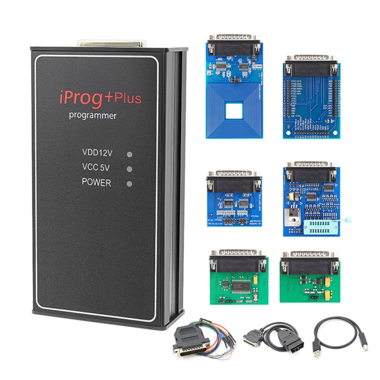 IPROG+ Plus 777 Car Programmer Support IMMO + Mileage Correction + Airbag Reset Tool, Car Programmer