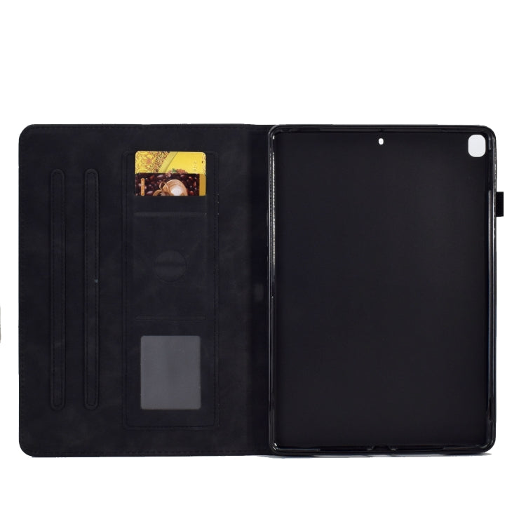Embossed Smile Flip Tablet Leather Smart Case, For iPad 10.2 / Air 10.5 2019, For iPad Air 2022 / 2020 10.9, For iPad mini 2024 / mini 6, For iPad 9.7 2018&2017 / Air 2 / Air