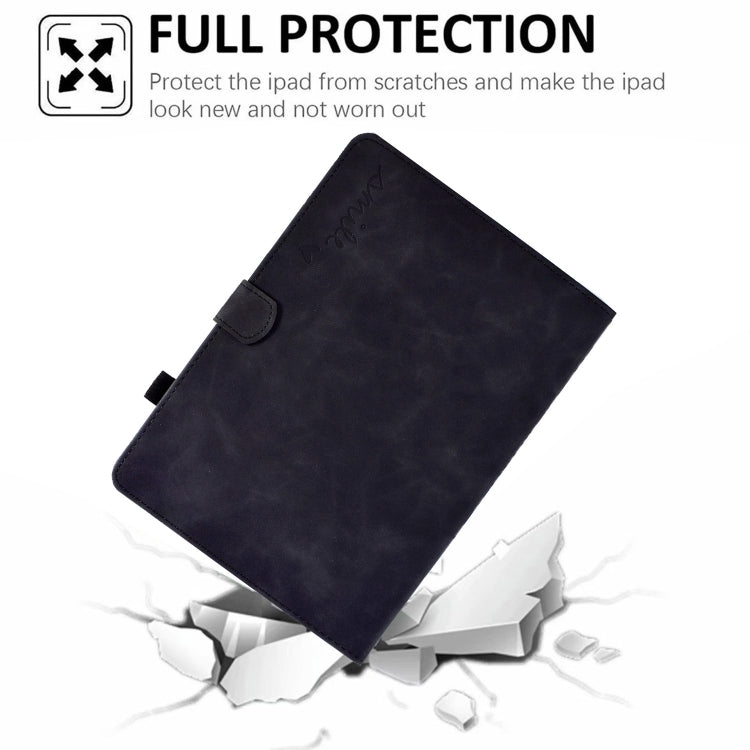 Embossed Smile Flip Tablet Leather Smart Case, For iPad 10.2 / Air 10.5 2019, For iPad Air 2022 / 2020 10.9, For iPad mini 2024 / mini 6, For iPad 9.7 2018&2017 / Air 2 / Air