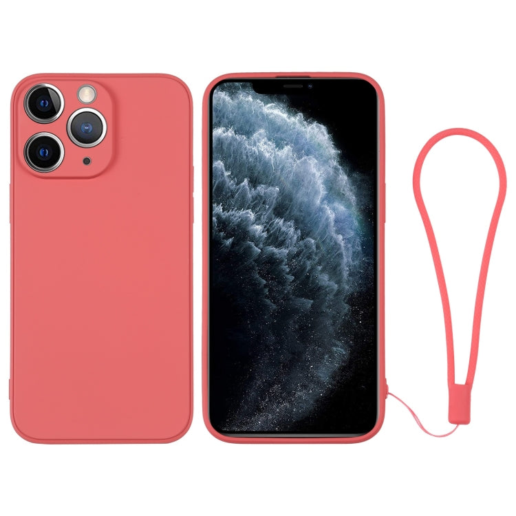 Silicone Phone Case with Wrist Strap, For iPhone 11 Pro Max