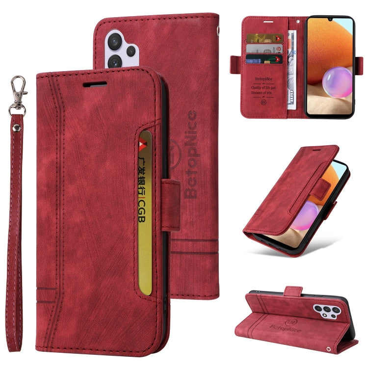 BETOPNICE Dual-side Buckle Leather Phone Case, For Samsung Galaxy A13 4G, For Samsung Galaxy A22 4G EU Version, For Samsung Galaxy A23 4G, For Samsung Galaxy A32 4G EU Version