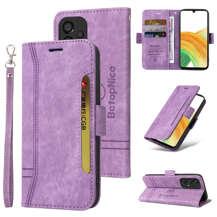 BETOPNICE Dual-side Buckle Leather Phone Case, For Samsung Galaxy A32 5G, For Samsung Galaxy A33 5G, For Samsung Galaxy A52 5G / 4G, For Samsung Galaxy A53 5G