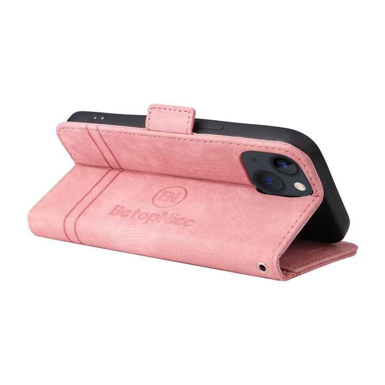 BETOPNICE Dual-side Buckle Leather Phone Case, For iPhone 13 mini, For iPhone 13, For iPhone 13 Pro, For iPhone 13 Pro Max