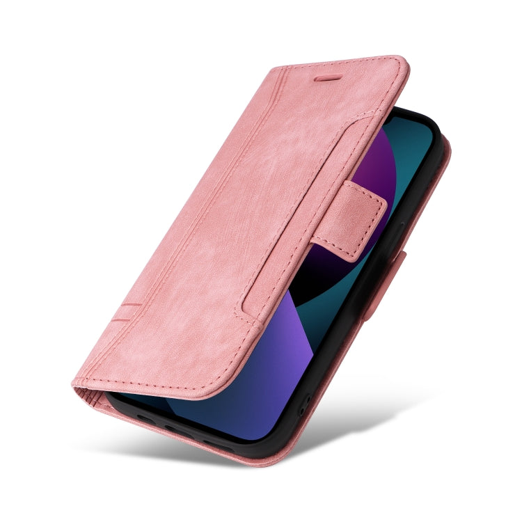 BETOPNICE Dual-side Buckle Leather Phone Case, For iPhone 13 mini, For iPhone 13, For iPhone 13 Pro, For iPhone 13 Pro Max