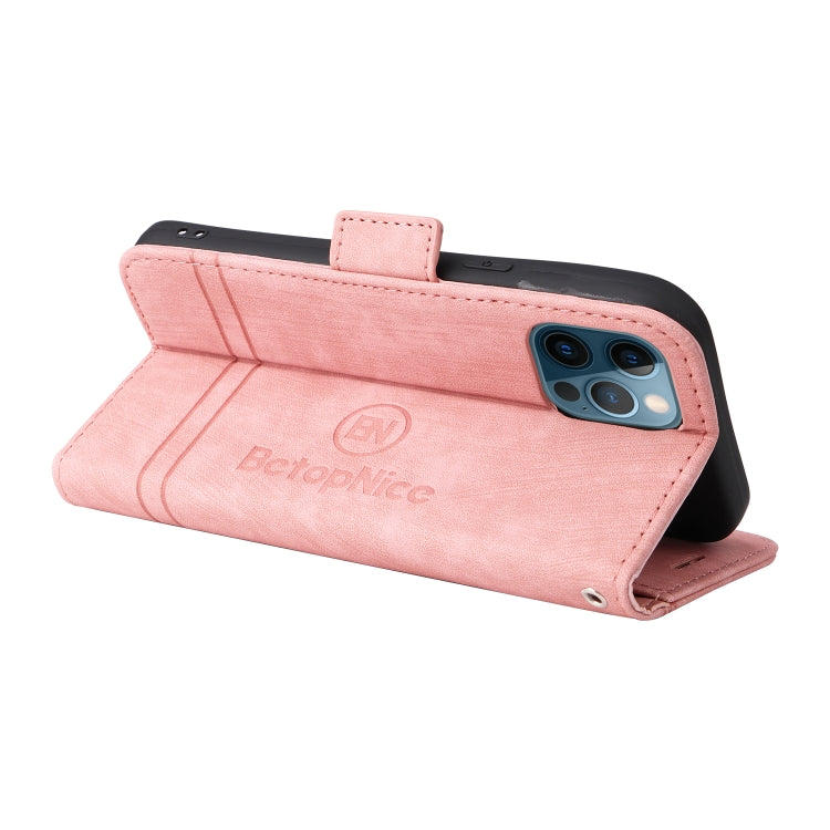 BETOPNICE Dual-side Buckle Leather Phone Case, For iPhone 12 mini, For iPhone 12 / 12 Pro, For iPhone 12 Pro Max, For iPhone 11