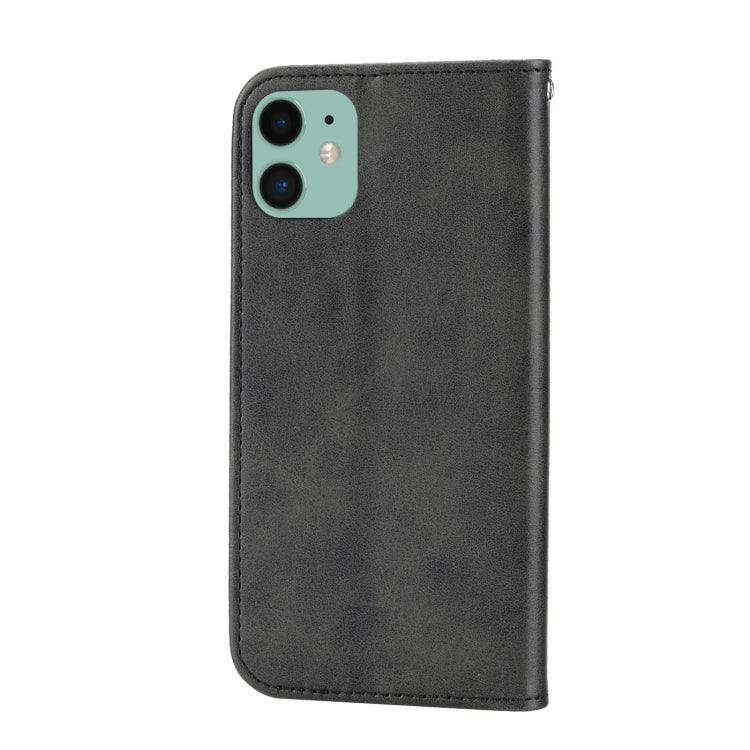 Cubic Grid Calf Texture Magnetic Closure Leather Phone Case, For iPhone 12 mini, For iPhone 12 / 12 Pro, For iPhone 12 Pro Max, For iPhone 11