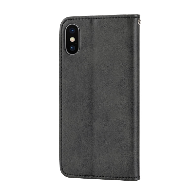 Cubic Grid Calf Texture Magnetic Closure Leather Phone Case, For iPhone XS Max, For iPhone SE 2022 / SE 2020 / 7 / 8, For iPhone 7 Plus / 8 Plus