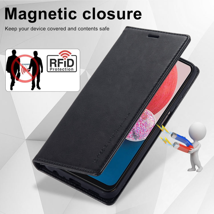 LC.IMEEKE RFID Anti-theft Leather Phone Case, For Samsung Galaxy A04 / A04s / A13 4G&5G